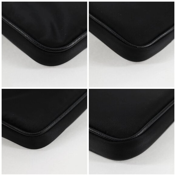 PRADA Shoulder Bag Nylon Black Auth 127896M - Picture 16 of 16